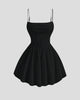 Ruched Corset Skater Mini Dress