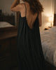 Tie-Back Spaghetti Strap Backless Maxi Sundress