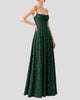 Ruched Cowl-Neck Spaghetti Strap Maxi Dress