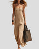 Maxi Sundress with Side Slit