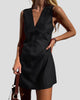 Sleeveless V-Neck Mini Dress