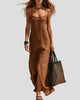 Maxi Sundress with Side Slit