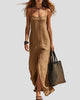 Maxi Sundress with Side Slit