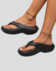 Chunky Platform Thong Sandals