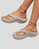 Chunky Platform Thong Sandals