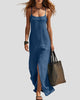 Maxi Sundress with Side Slit