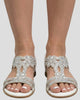 Embellished Flat Sandals