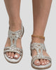 Embellished Flat Sandals