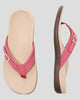 Thong Flip Flop Sandals with Buckle Strap Detail